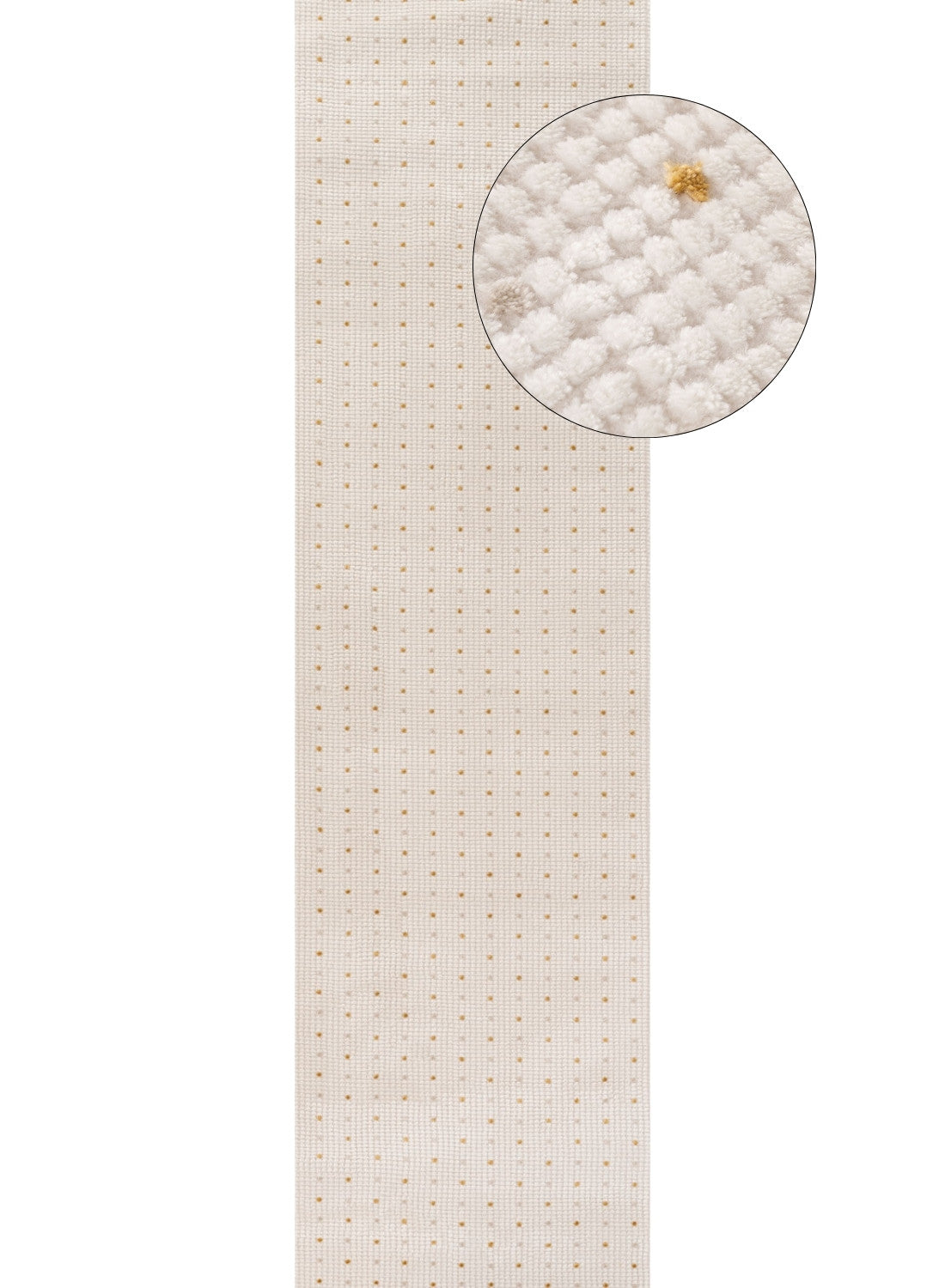 Carmel Cream-Gold Dots Rug | 6080