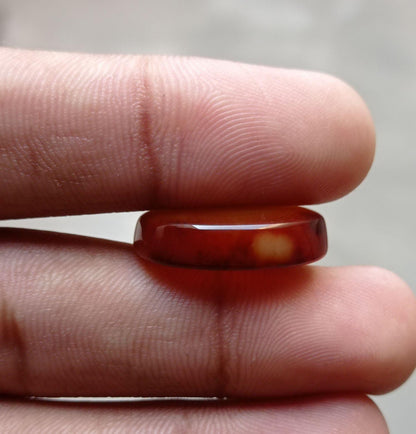 25ct Classy Fortified Agate - Sulaimani Aqeeq - 24x18mm