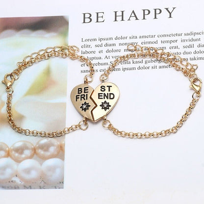 Best Friend Heart-Shaped Bracelets