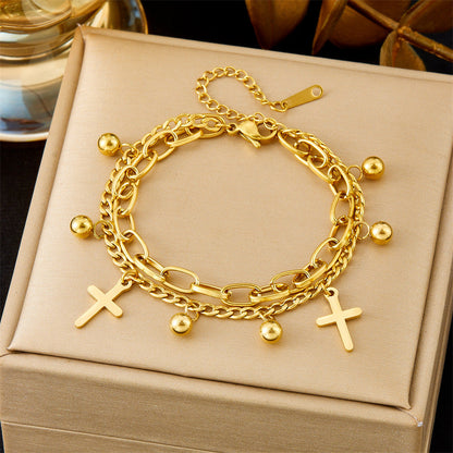Luxury Women’s Titanium Steel Bracelets