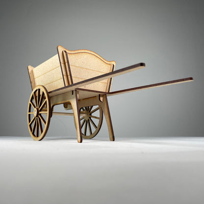 Cart Planter - Flatpack Model Kit