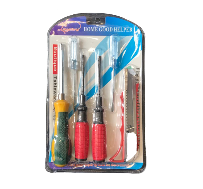 6Piece Outdoor Screwdriver Set for DIY Building Projects