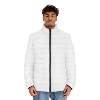 iSAW Mens White Puffer Jacket - iSAW Company