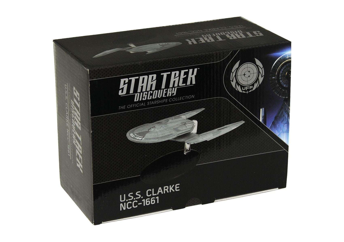 #09 U.S.S. Clarke NCC-1661 (Malachowski-class) Discovery Diecast Model Ship (Eaglemoss / Star Trek)