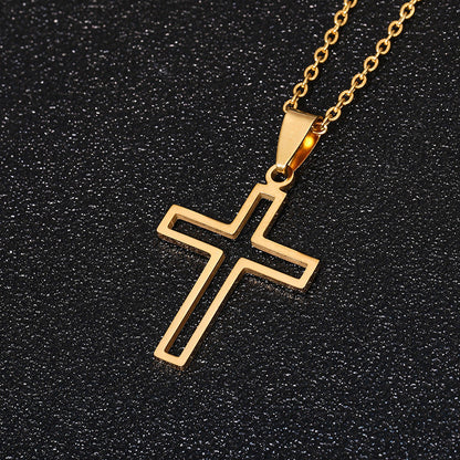Stainless Steel Cross Necklaces