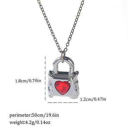 Gothic Spider, Bat, Cross, Skull, and Heart Pendant Necklaces