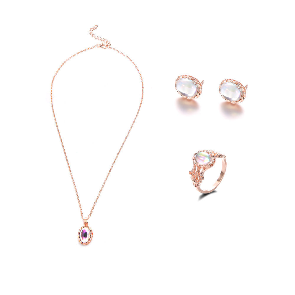 Dazzling Gemstone Jewellery Set
