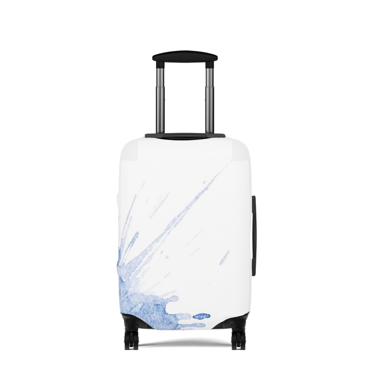 Watercolour Blue Splash – Protective Suitcase Cover