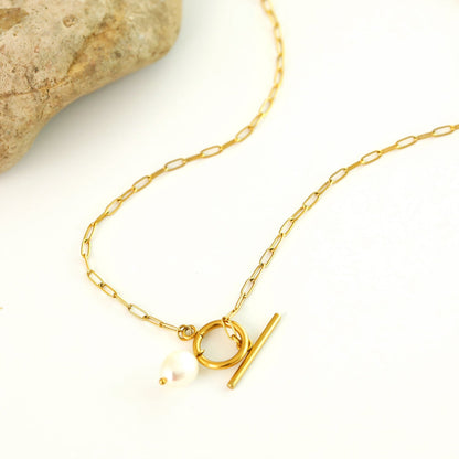 Women's Baroque Pearl Pendant Necklace