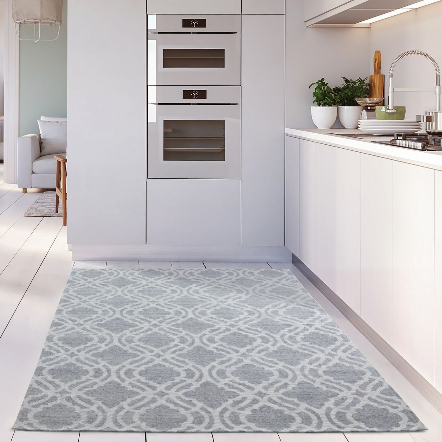 Washable Rug Carina Grey | 6901G