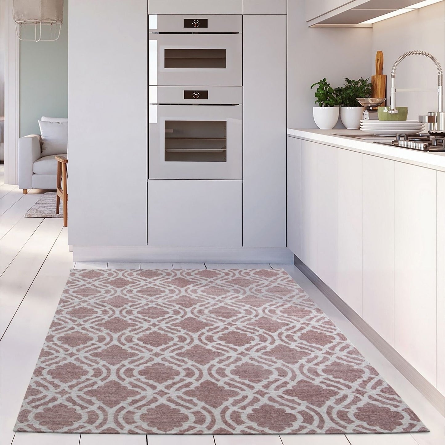 Washable Rug Carina Pink | 6902P