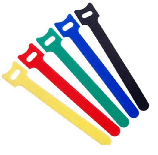 6Pack Velcro Cable Zip Ties for Efficient Cable Management