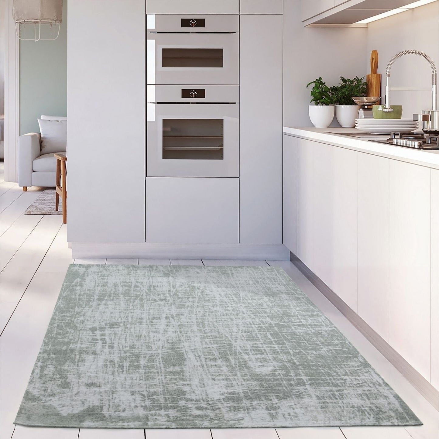 Washable Rug Carina Green | 6922