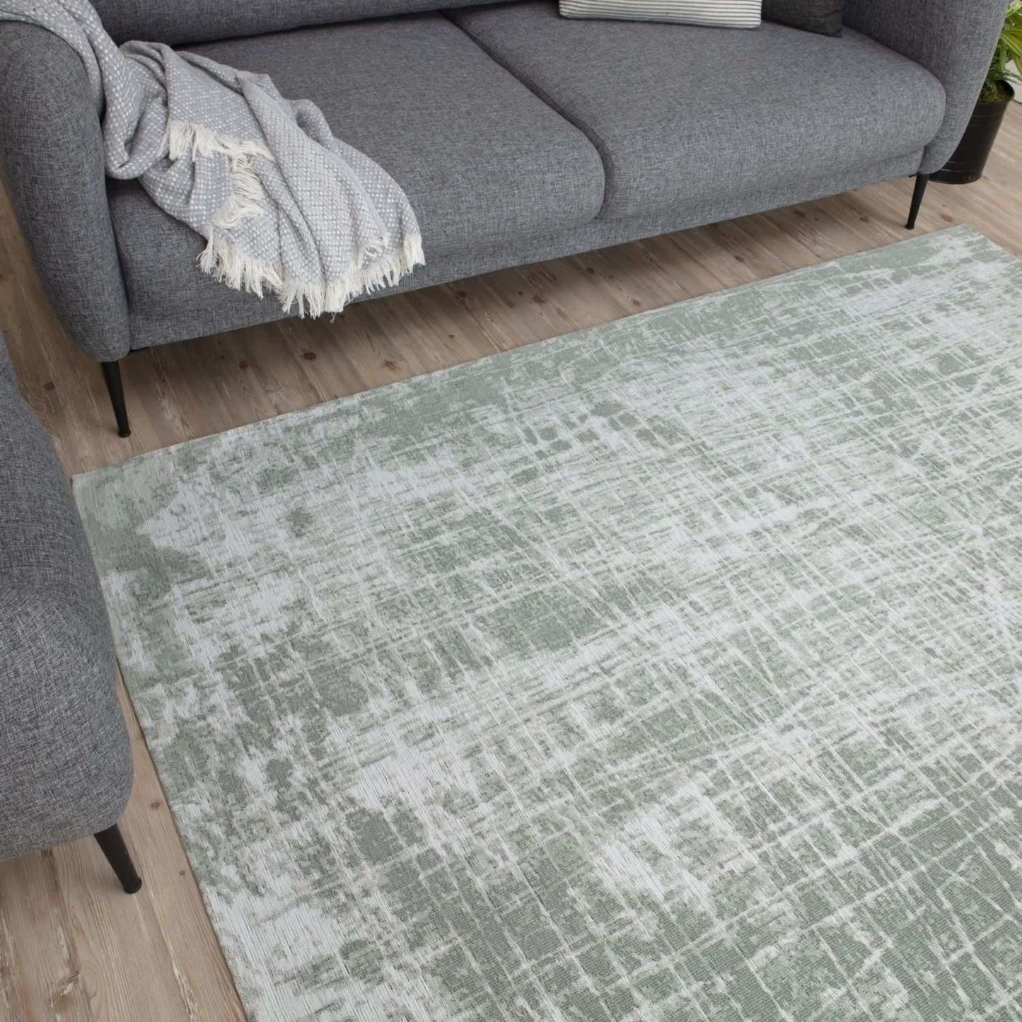 Washable Rug Carina Green | 6922