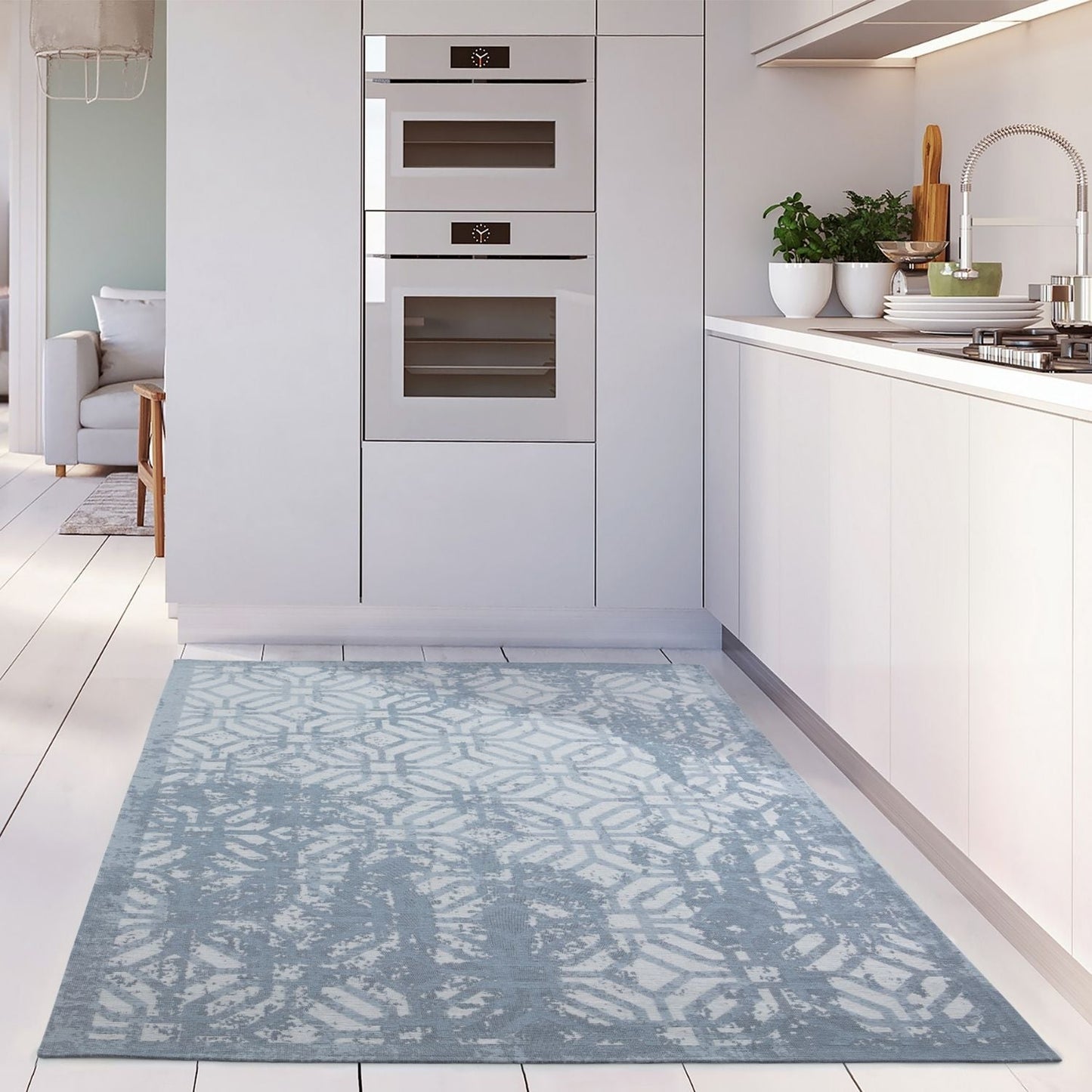Washable Rug Carina Blue | 6931B