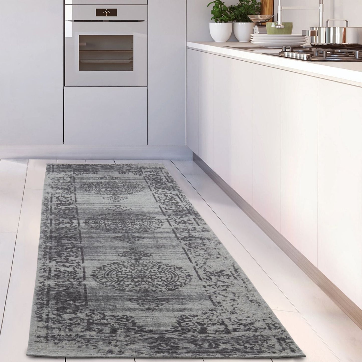 Washable Rug Carina Grey | 6942