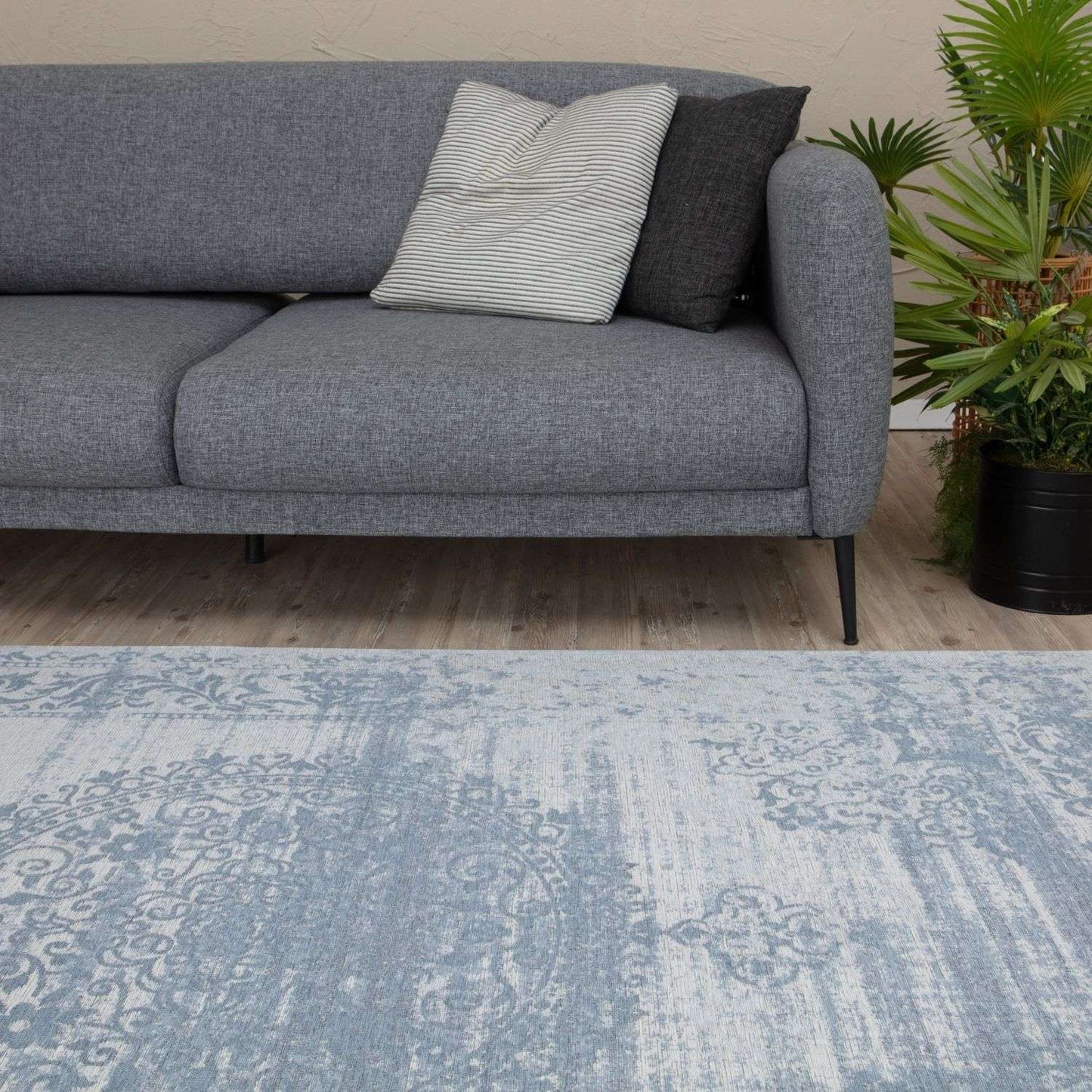 Washable Rug Carina Blue | 6945