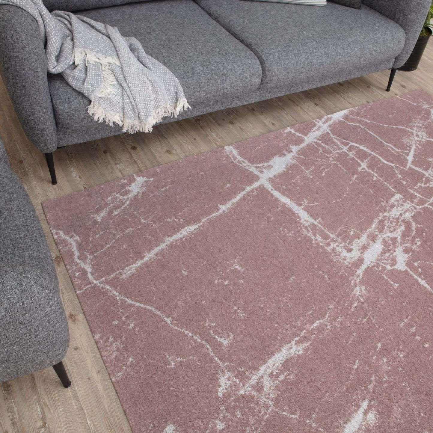 Washable Rug Carina Pink | 6956