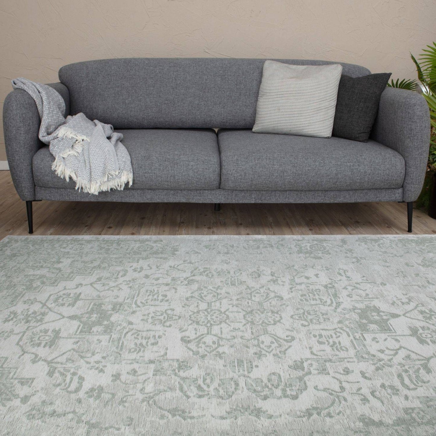 Washable Rug Carina Green | 6961