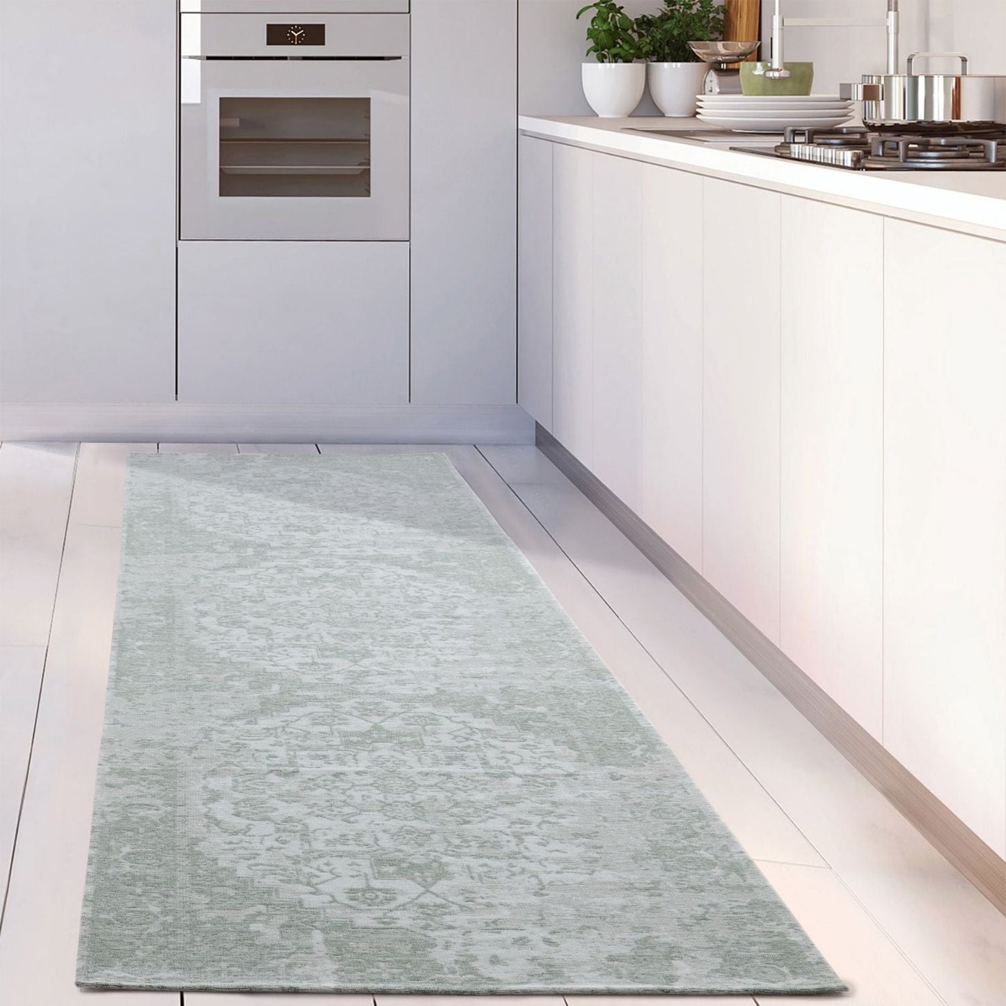 Washable Rug Carina Green | 6961
