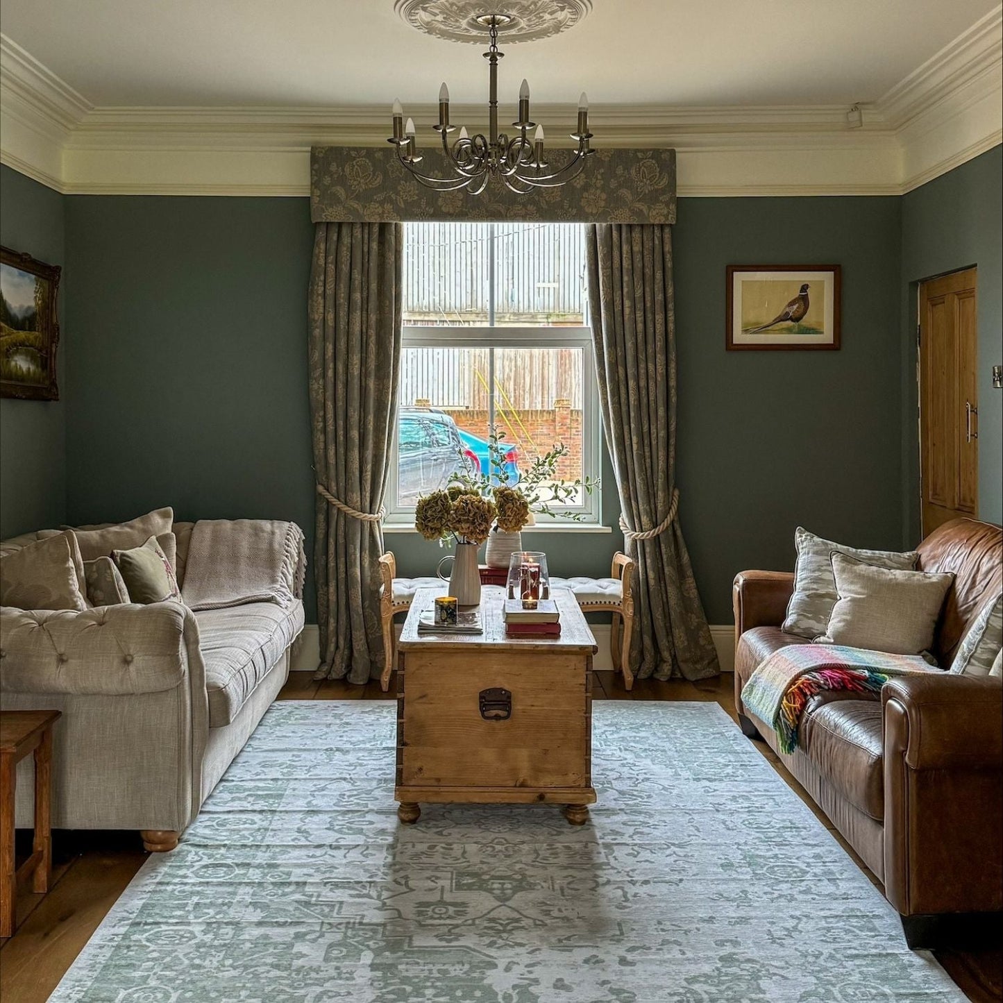 Washable Rug Carina Green | 6961