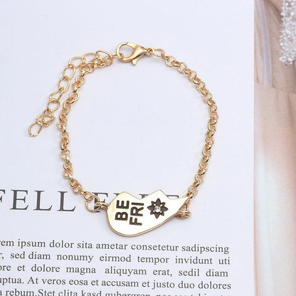 Best Friend Heart-Shaped Bracelets
