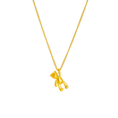 Cute Cartoon Bear Necklace