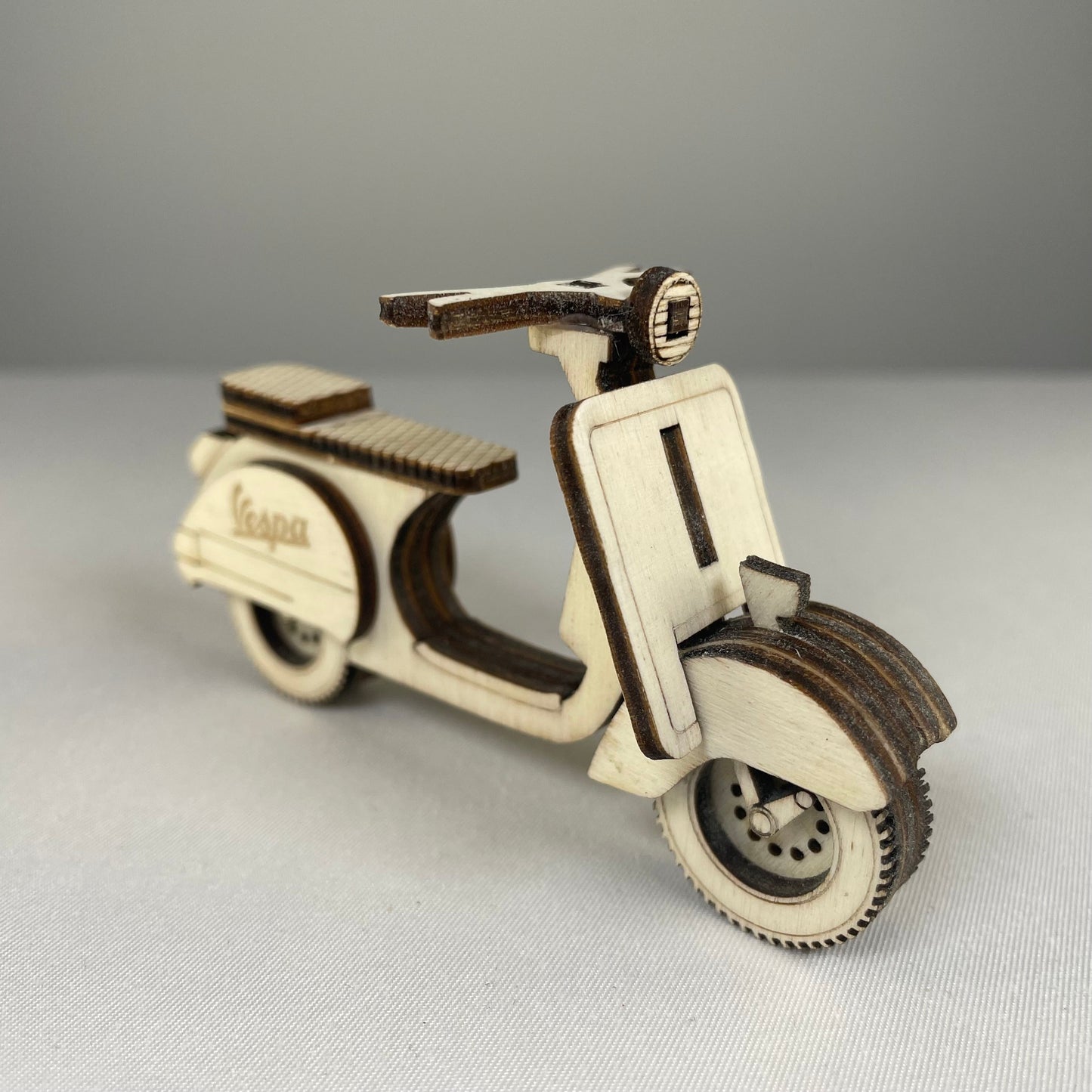 Retro Scooter Bauble - Flatpack Model Kit