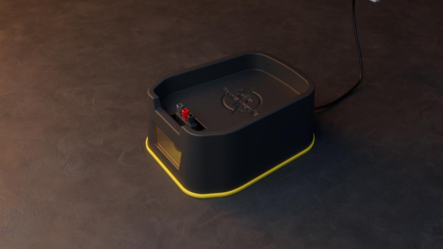 PowaKaddy Golf Trolley Battery & Charger Storage Station