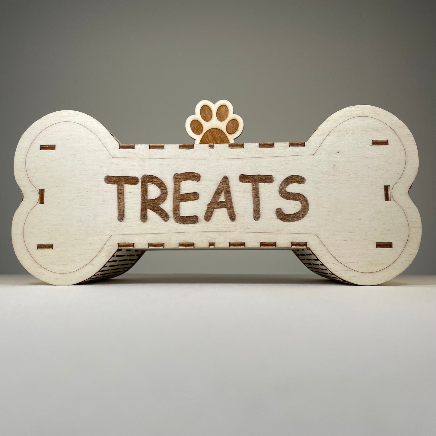 Dog Treat Box - Flatpack Model Kit