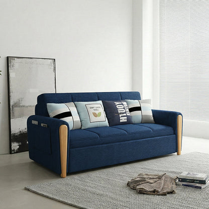 Mavis Two Seater Sofa Bed, Dark Grey