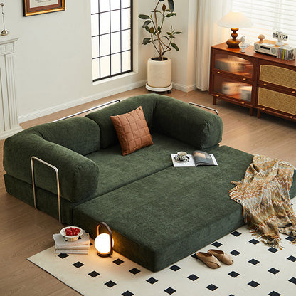 Yamada Foldable Lazy Sofa Bed, Linen