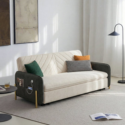 Aditi Two Seater Sofa Bed, Green