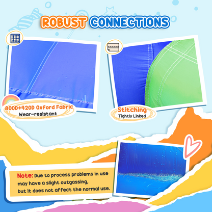 Premium Bouncy Castle with Slide - Durable Inflatable Jumper for Kids - HOMCOM