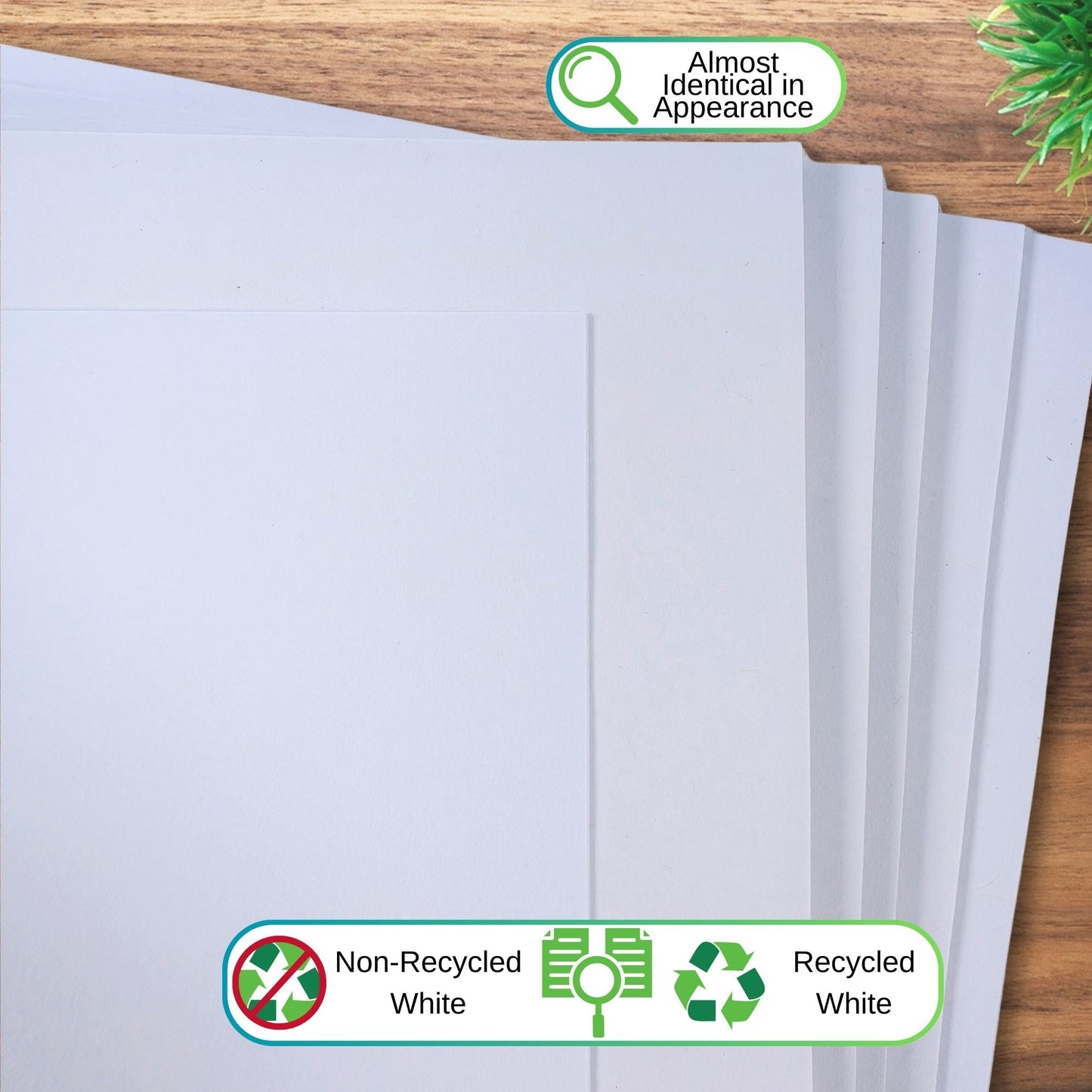 White A5 100% Recycled Copy Printer Office Paper Sheets 80gsm