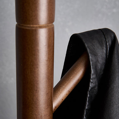 Morgan Coat Stand, Coat Rack, With 8 Hooks, Solid Wood