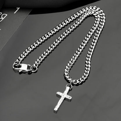 Cuban Chain Titanium Steel Necklace