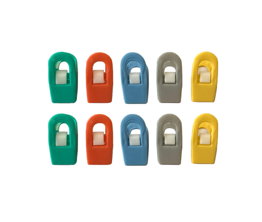 10Pack Plastic Laundry Clothes Pegs Secure Hold Versatile Usage