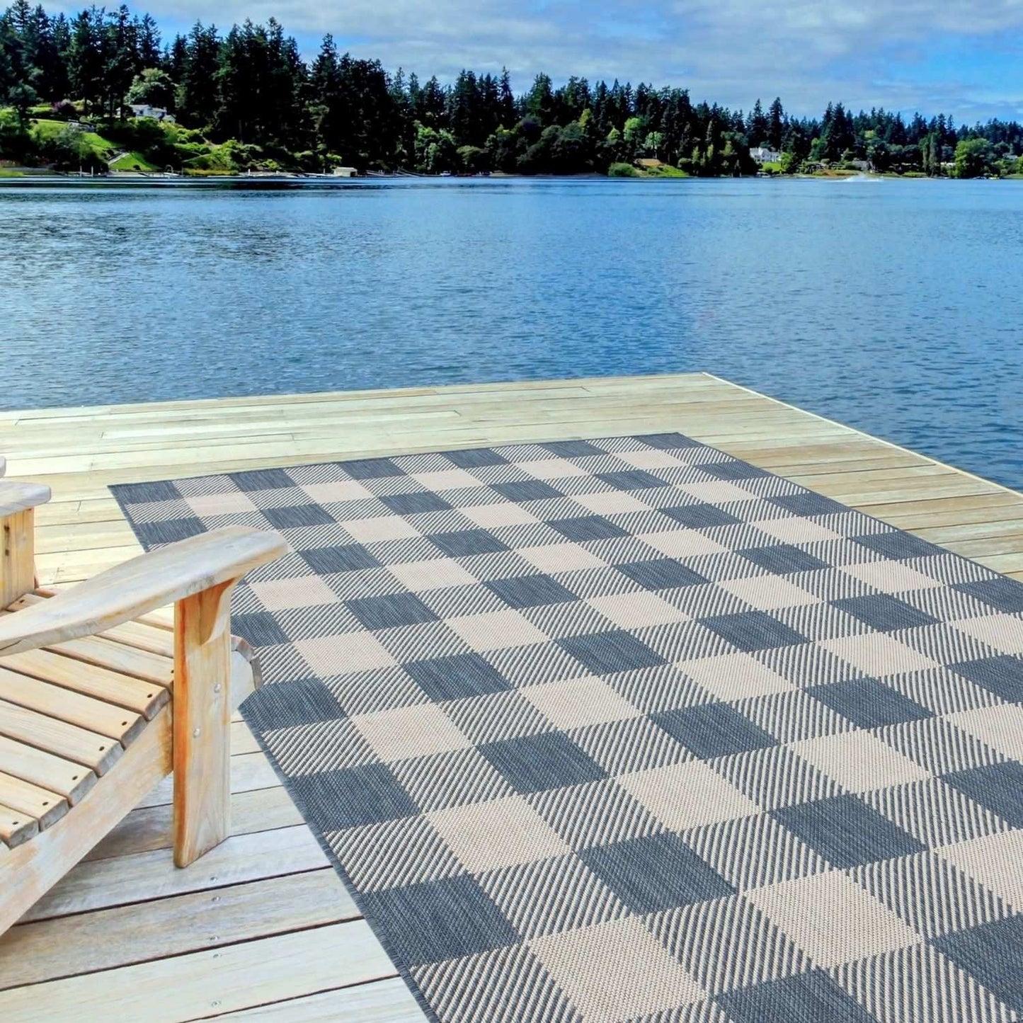 Ecology Outdoor Rug Blue | 700BLU