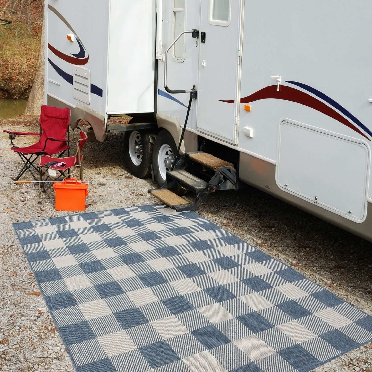 Ecology Outdoor Rug Blue | 700BLU