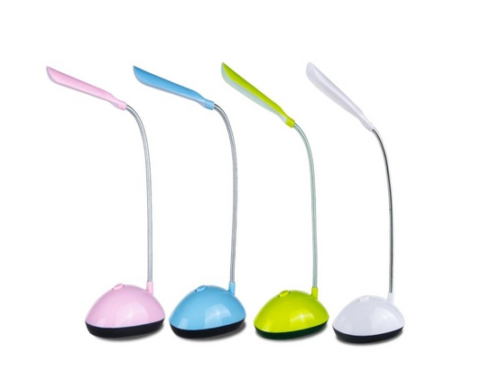 Portable Mini LED Desk Lamp Flexible Battery Operated Light