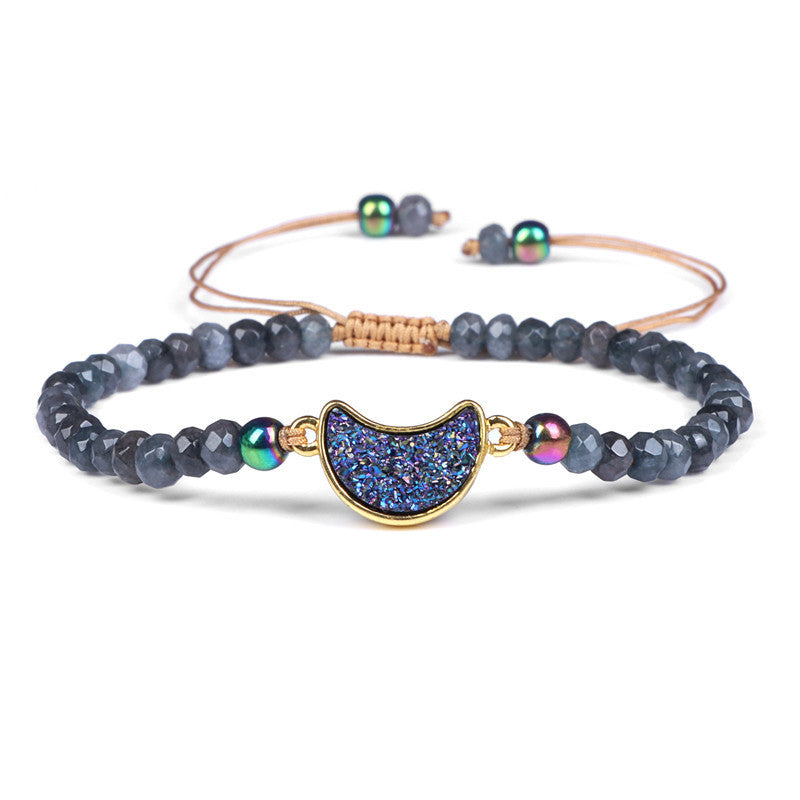 Natural Stone Woven Bracelet for Men & Women