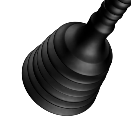 Compact 20 cm Mini Bathroom Sink Toilet Plunger Dredger