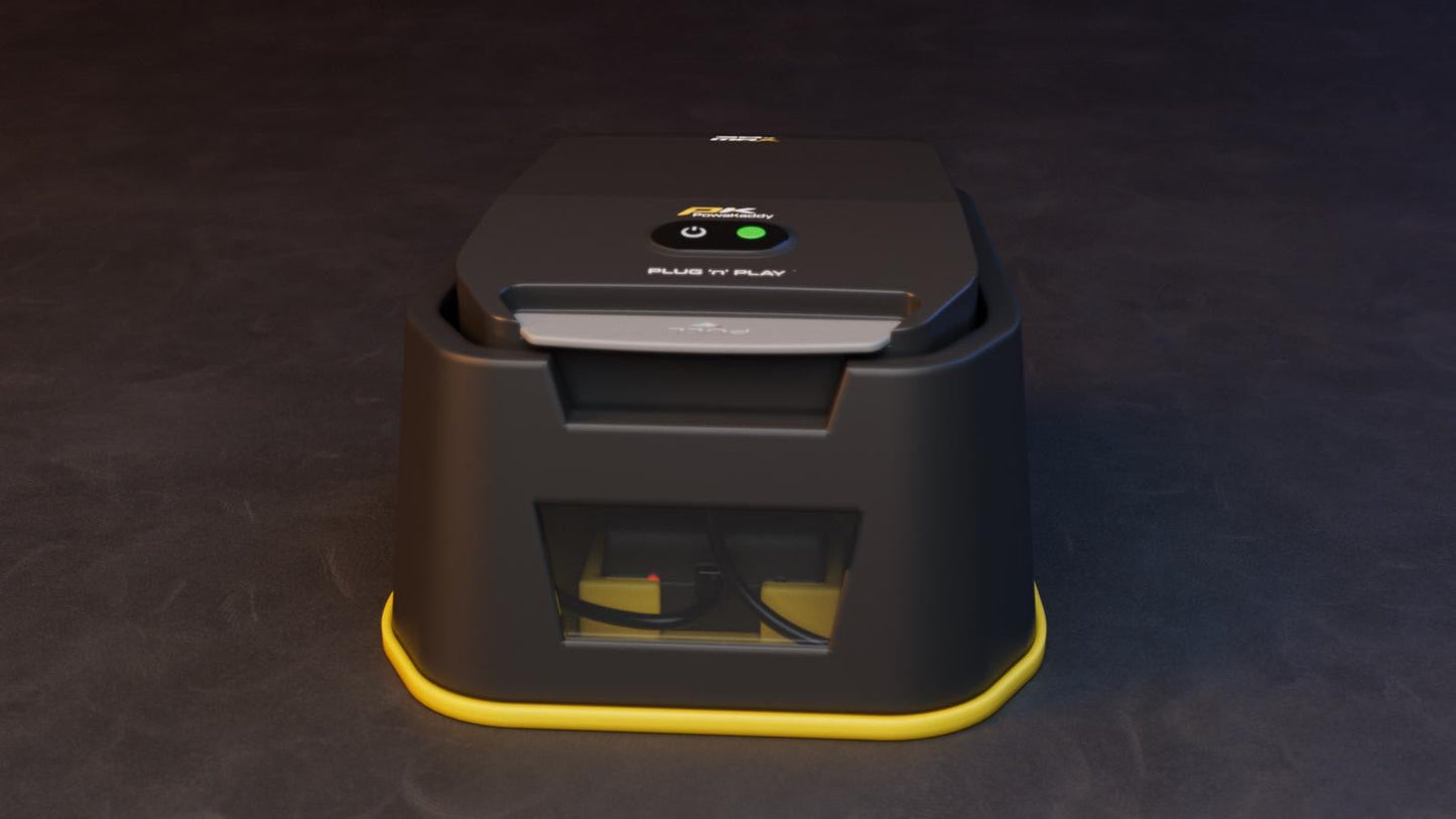 PowaKaddy Golf Trolley Battery & Charger Storage Station