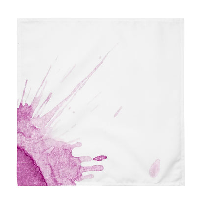 Watercolour Pink Splash - Cloth Napkin Set