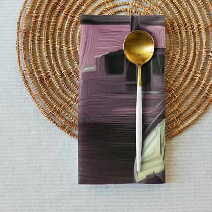 The Sleeping Yachts (at Evening) - Cloth Napkin Set