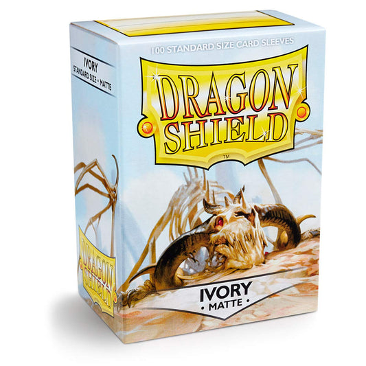 Dragon Shield - Matte Standard Size Sleeves 100pk - Ivory