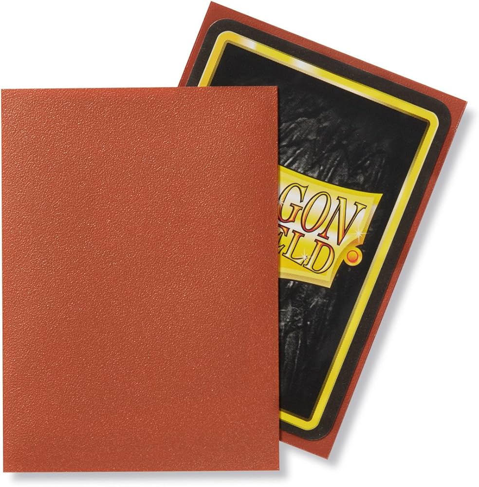 Dragon Shield - Matte Standard Size Sleeves 100pk - Copper
