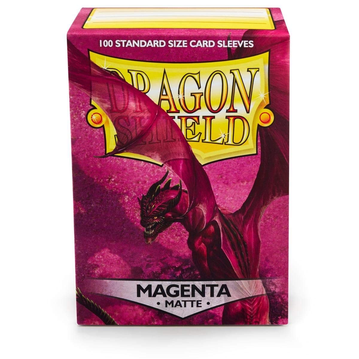 Dragon Shield - Matte Standard Size Sleeves 100pk - Magenta