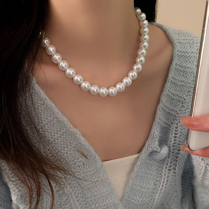 Retro Large Pearl Necklaces